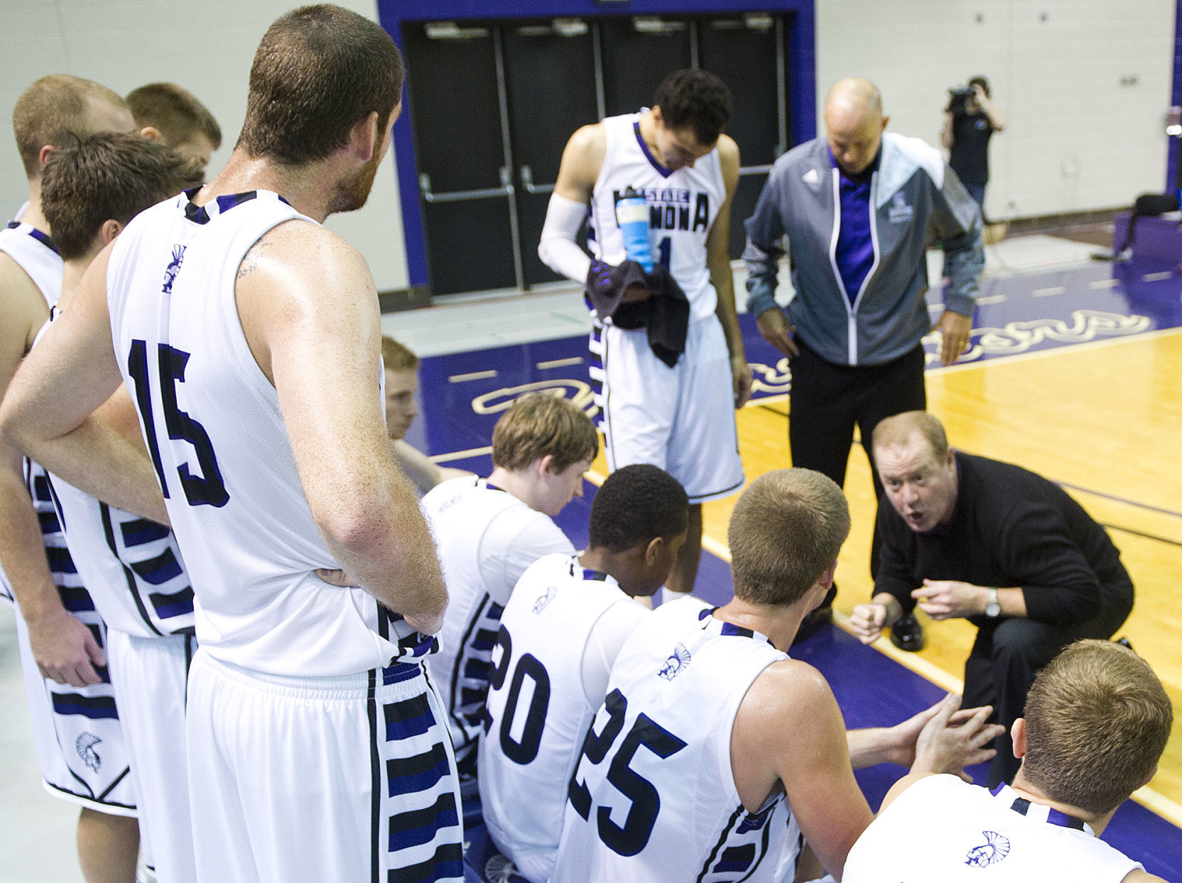 Mike Leaf at Winona State University